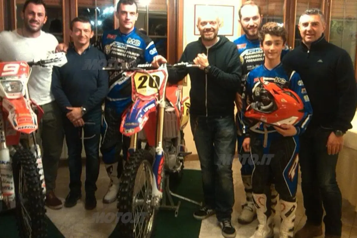 Max Pezzali e Alex Salvini insieme in una serata all'insegna dell'Enduro (5)