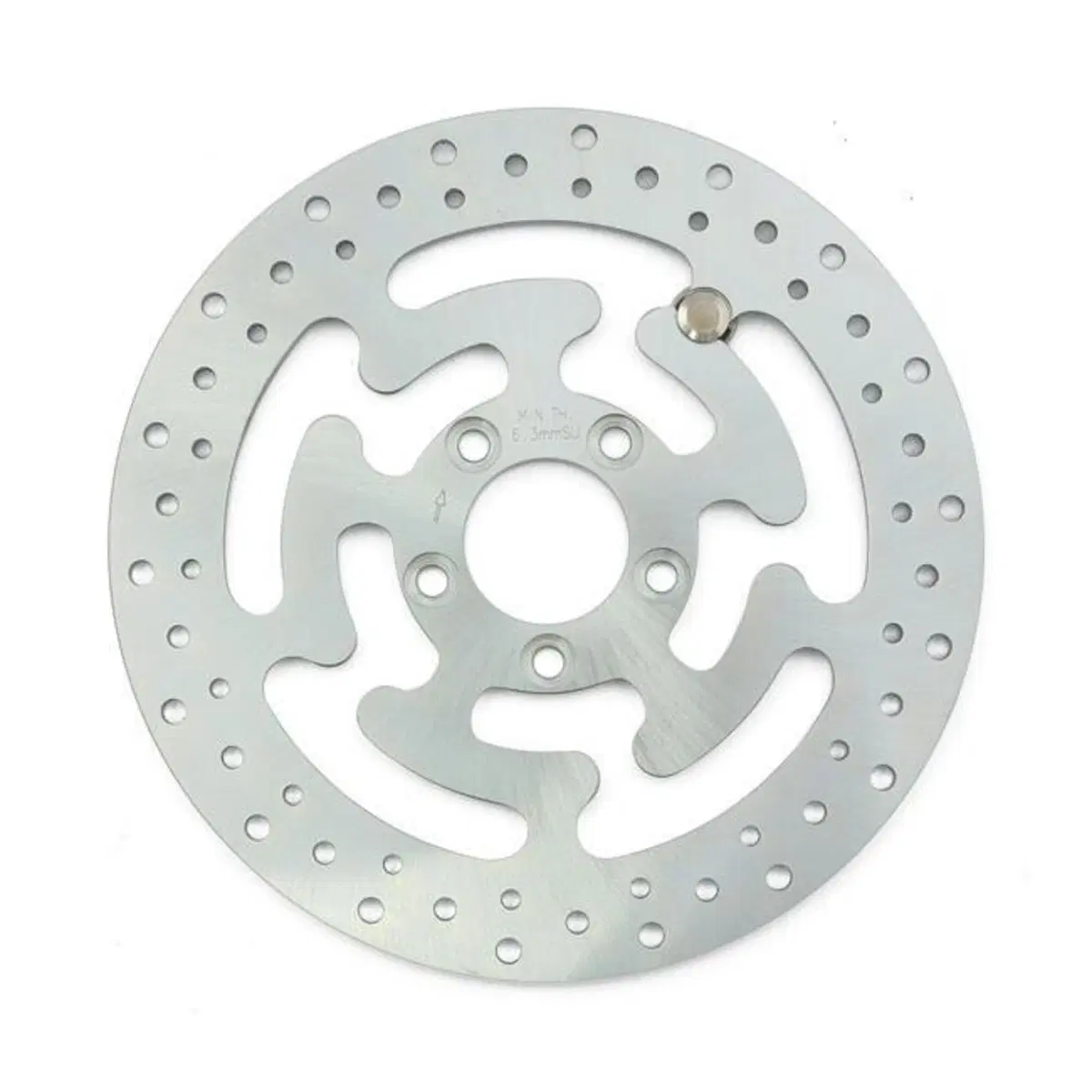 Disco freno posteriore Diametro 11,8" satinato per 