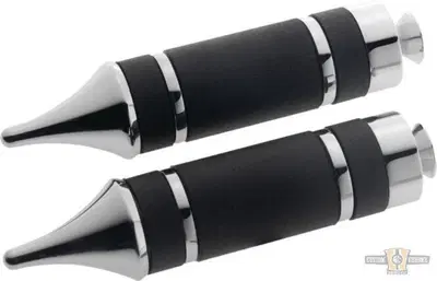 Pedalini cambio e freno Gladiator, gomma nera, cro 