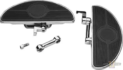 Pedane ovali regolabili guidatore con antivibrazio 