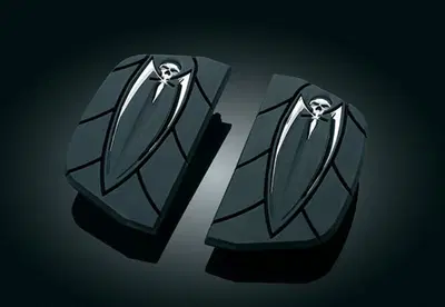 Pedane passeggero Kuryakyn Zombie per Softail e To 