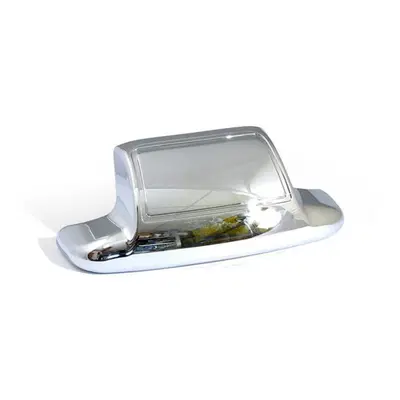 Puntale cromato posteriore liscio per FL,FX e Soft 