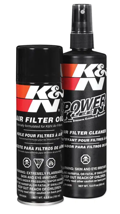 Kit K&amp;N per pulizia e manutenzione filtri aria