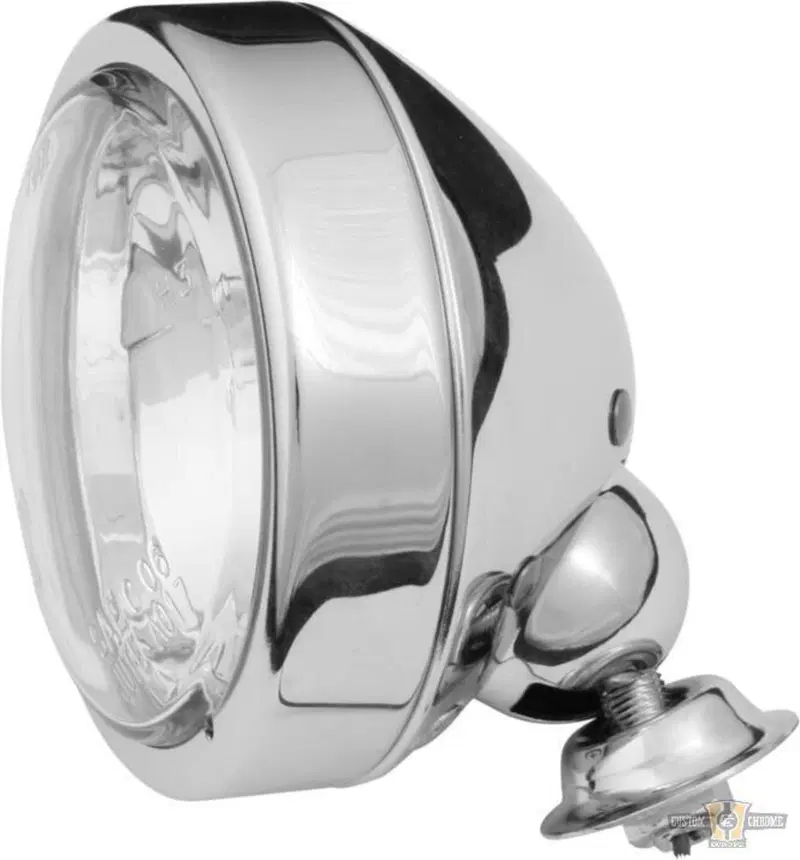 Faro anteriore 3 1/2" omologato cromato standard C 