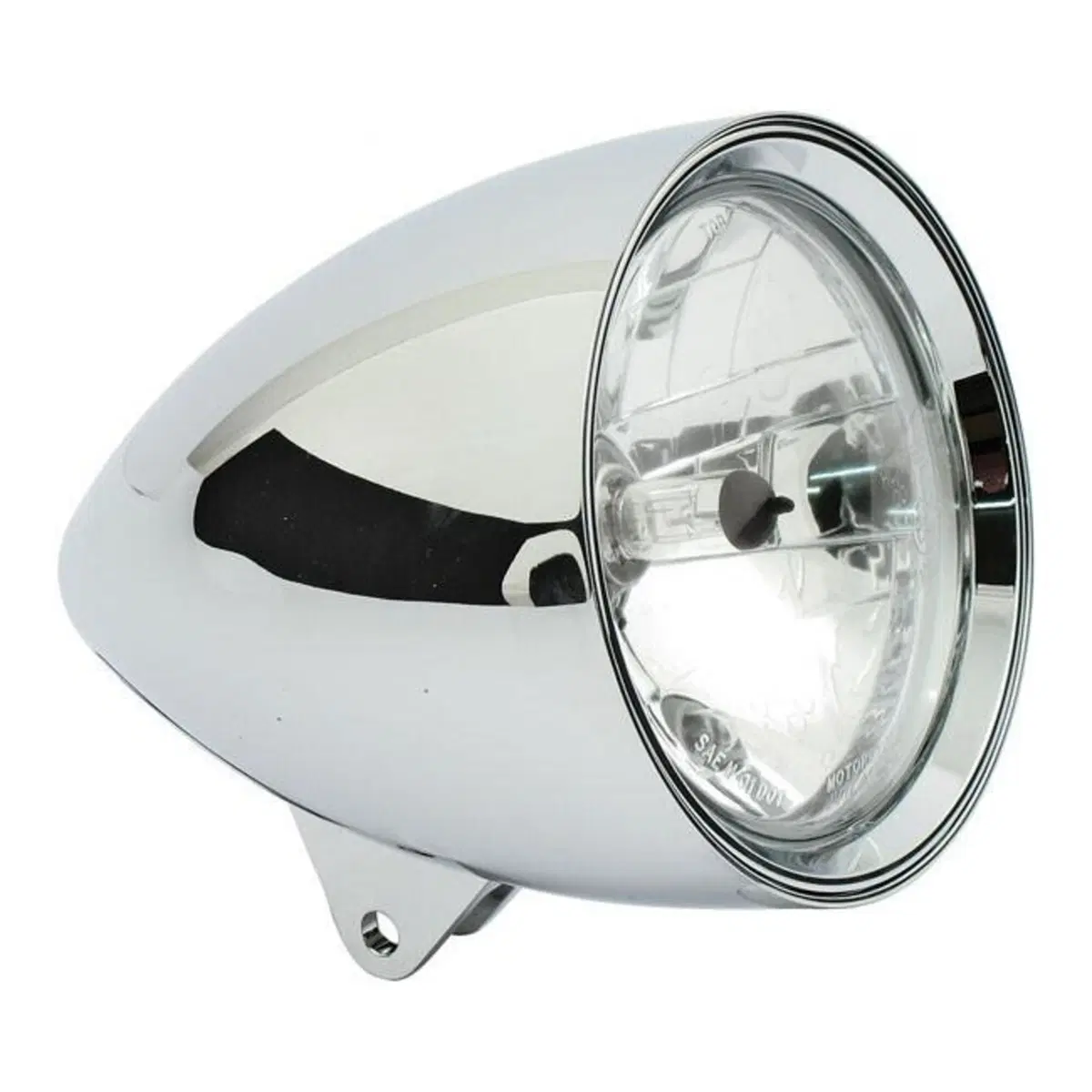 Faro anteriore 5 3/4'' Classic cromato Motorcycle 