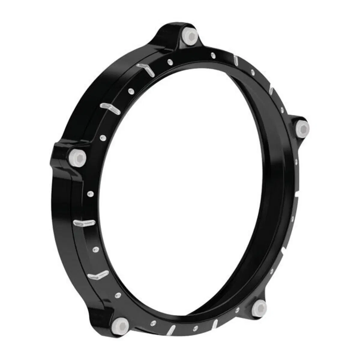 Ghiera per faro da 5-3/4” RSD Chrono nera per Soft 