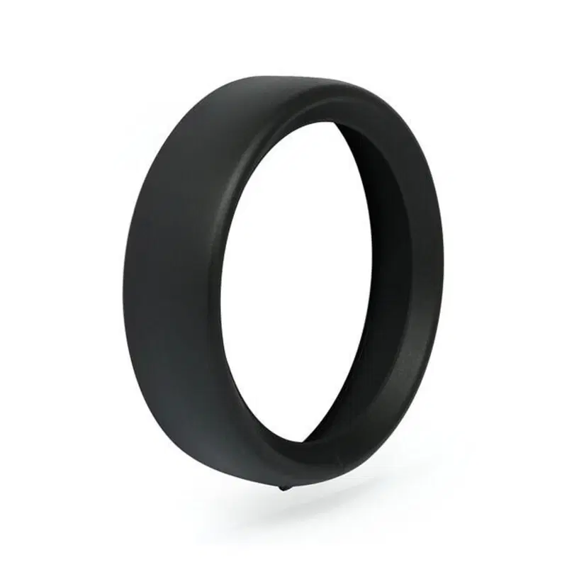 Ghiera per faro da 7” Recessed nera grinzata per T 