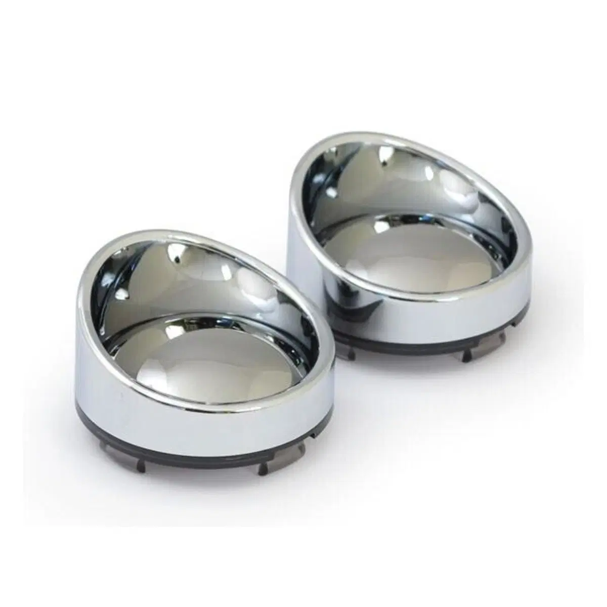 Ghiere Visored cromate lenti specchio per frecce d 