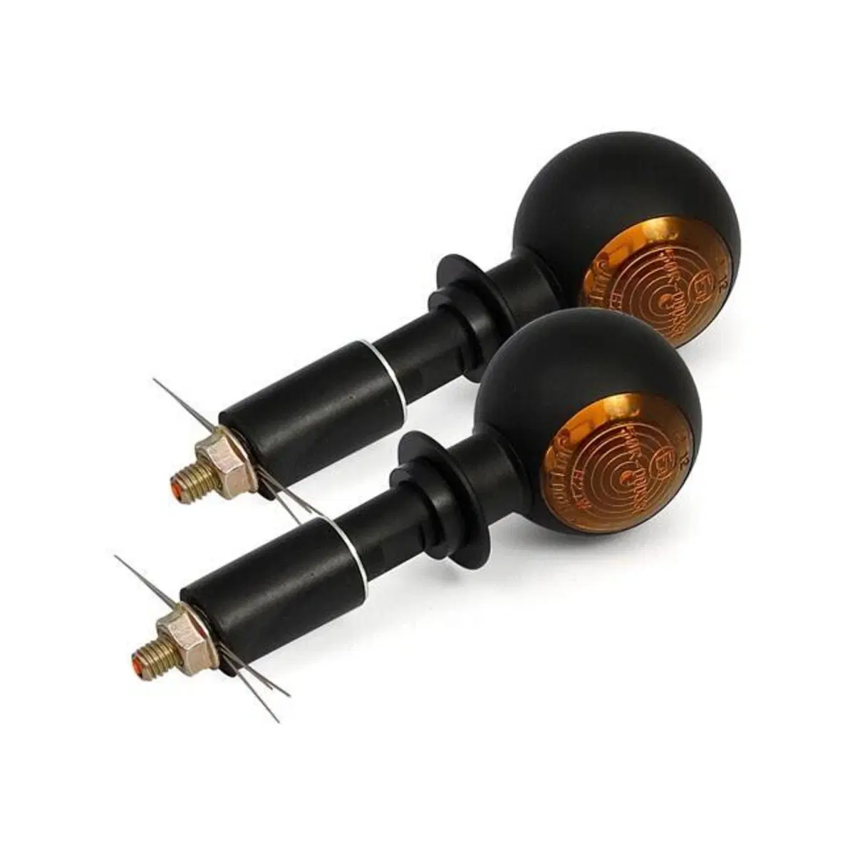 Frecce da manubrio Mini BullsEye nere opache lenti 