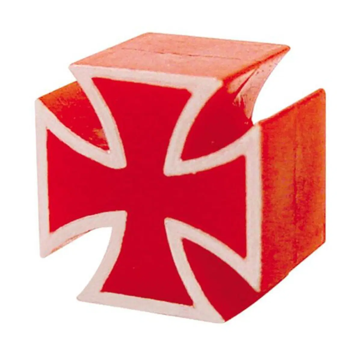 Tappini valvola Maltese Cross rossi Trik Topz 