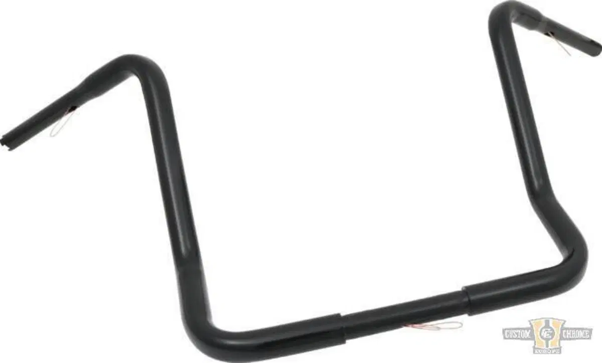Manubrio Ape Hanger 1-1/4" alto 17" FLHT nero Dres Santee