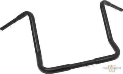 Manubrio Ape Hanger 1-1/4" alto 17" FLHT nero Dres Santee