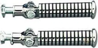 Pedaline O-ring e cromo con supporto senza fascett 