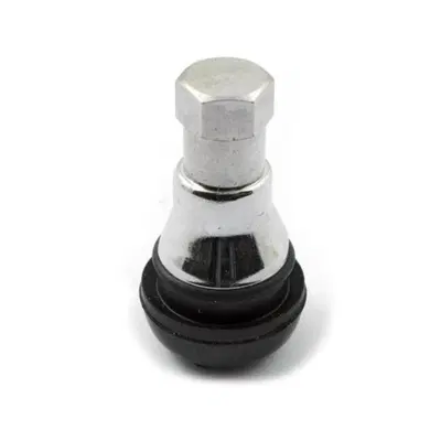 Valvola dritta corta a incastro per ruote tubeless 