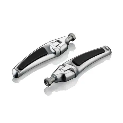 Pedaline passeggero Rebuffini Comet cromate per So 