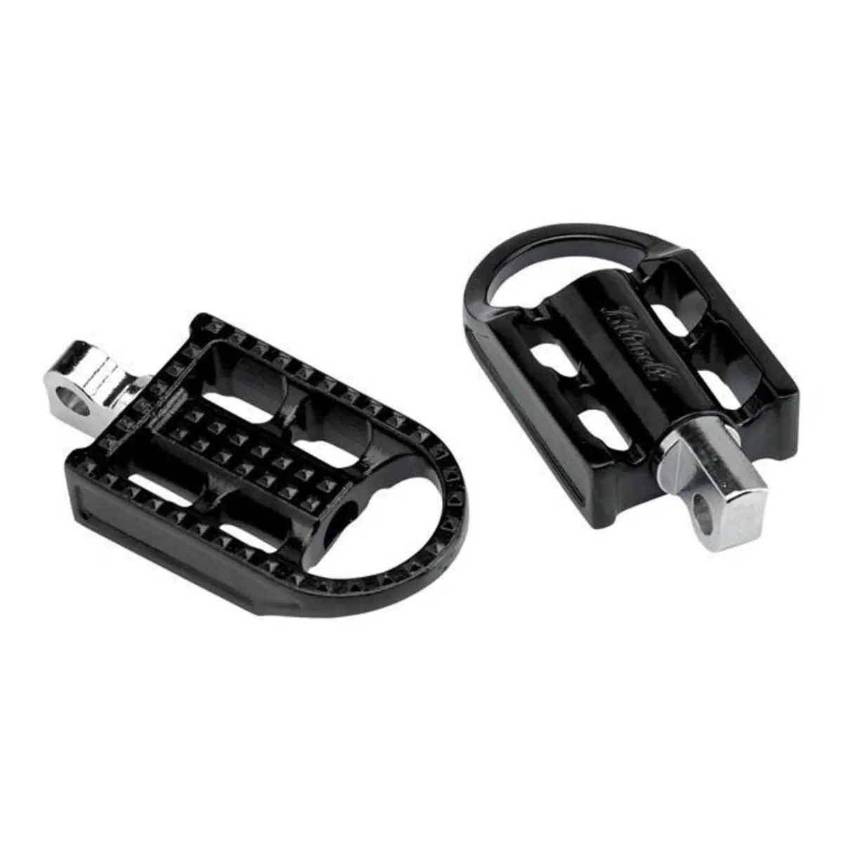 Pedaline Biltwell Mushman nere con adattatore masc