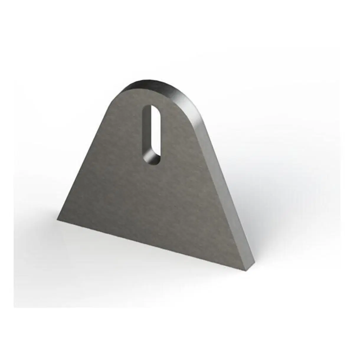 Staffe in acciaio da saldare B 65mm x L 55mm x 6mm 