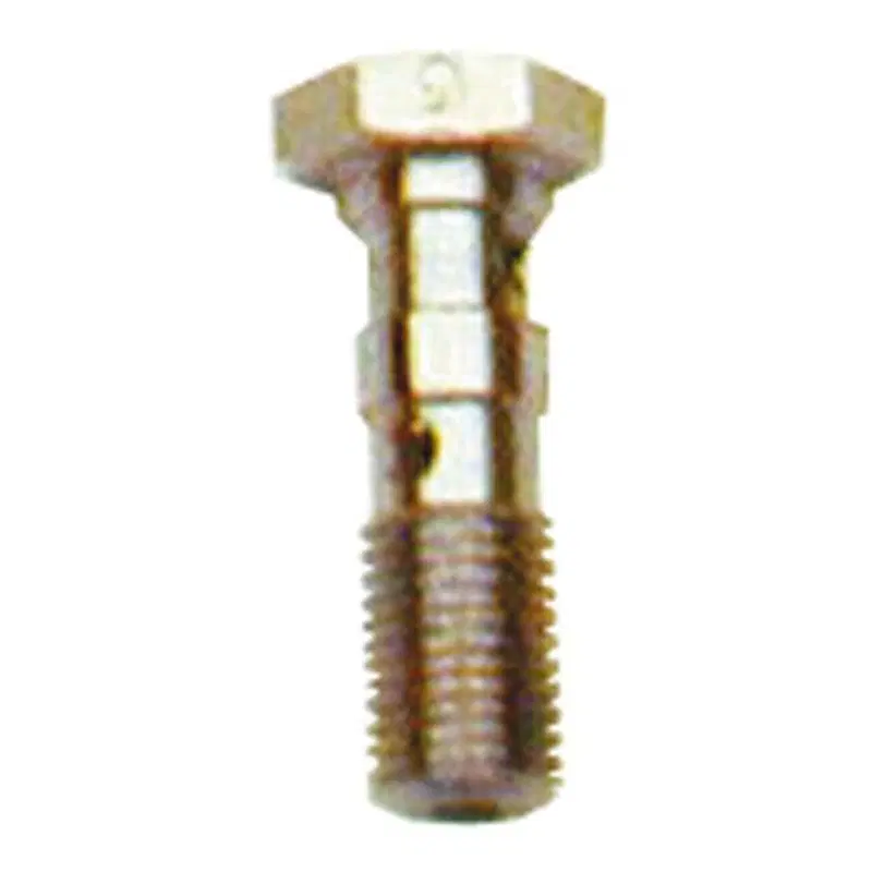 Bullone cromato 3/8"-24 lungo per doppio raccordo Goodridge