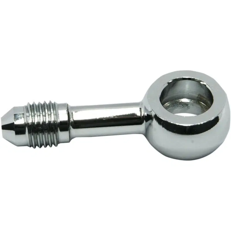 Raccordo cromato 3/8"-24 AN-3 dritto (diametro 10m Goodridge