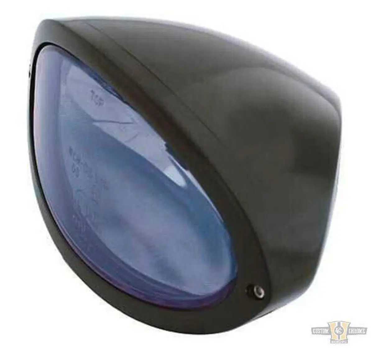 Faro anteriore Ovale con lampadina H4 omologato - 