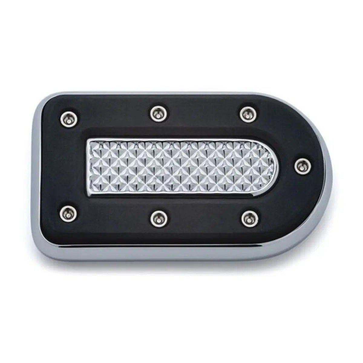 Pedalino freno Kuryakyn Heavy Industry cromato per 