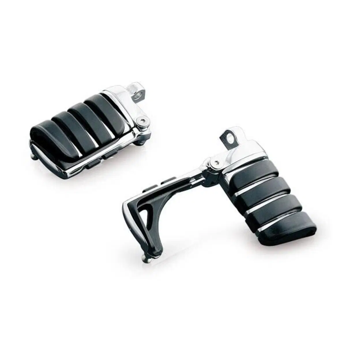 Pedaline Kuryakyn Switchblade cromate con adattato 