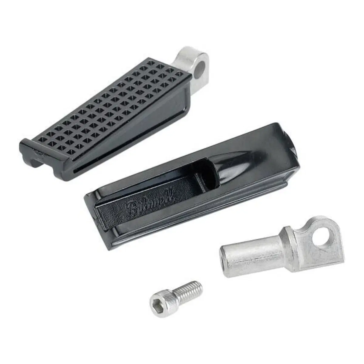 Pedaline Biltwell Sanderson nere con adattatore ma