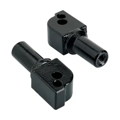 Adattatore nero per pedaline passeggero Biltwell p