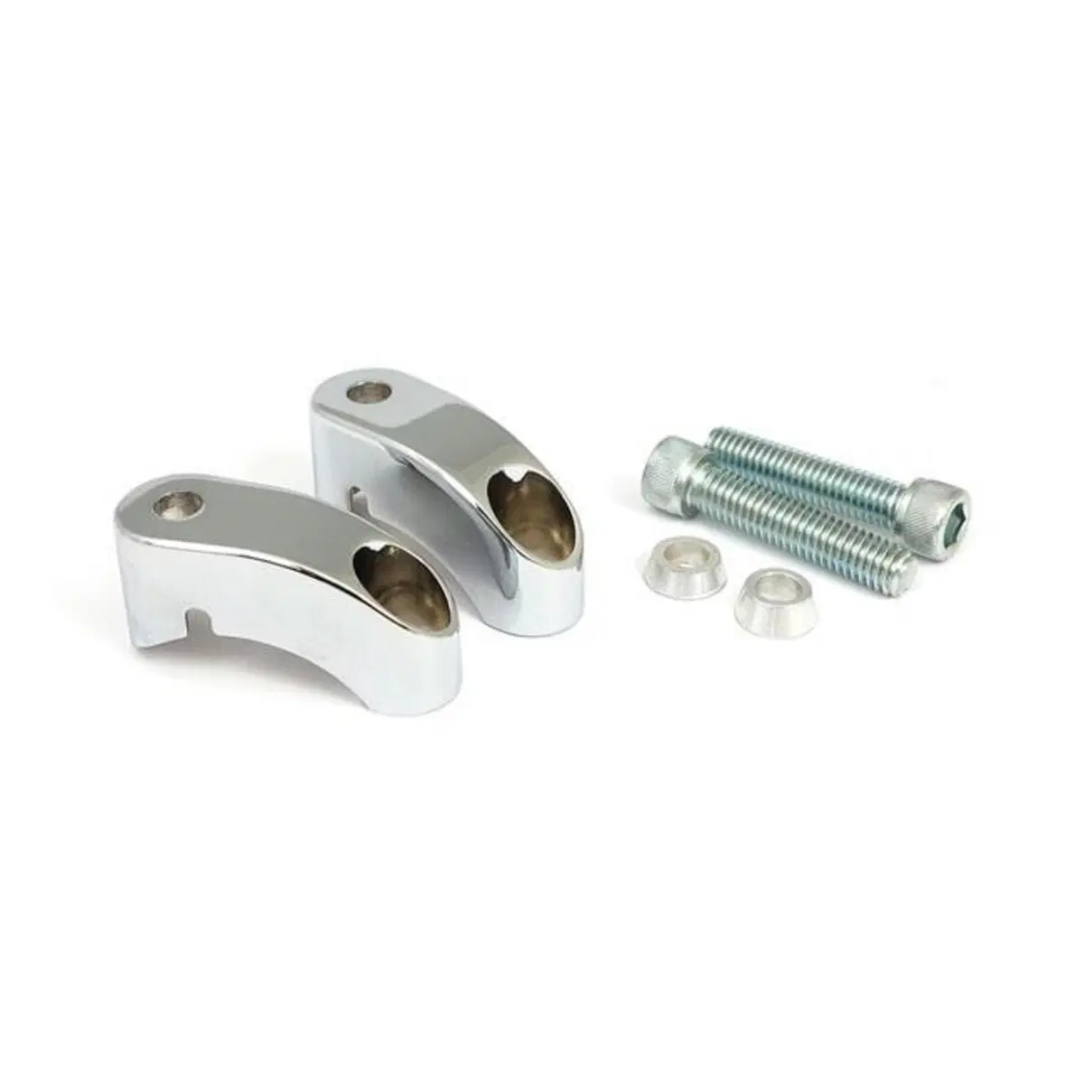 Supporti frecce cromati per forcelle da 39 mm per 