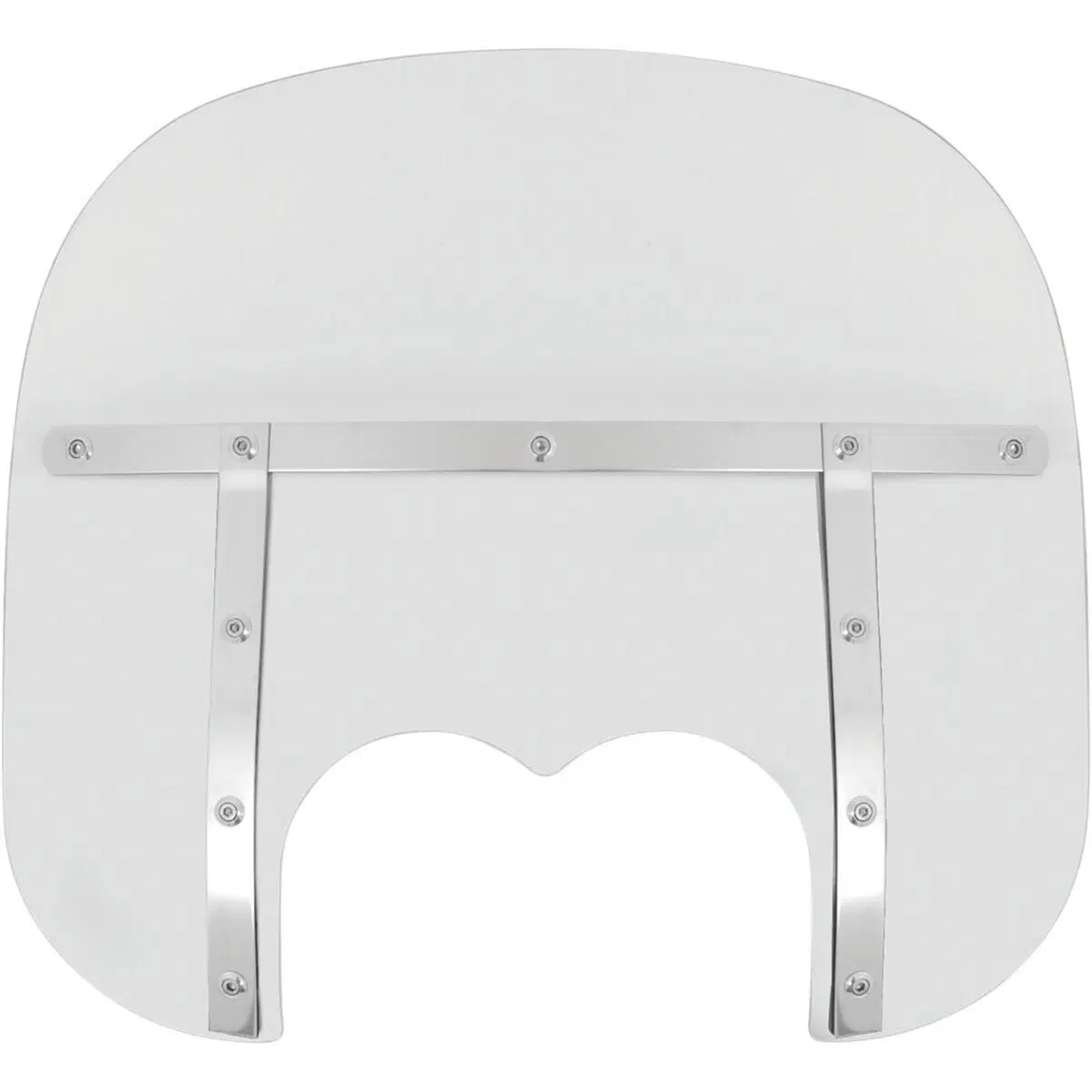 Parabrezza Memphis Fats alto 33 cm trasparente per 