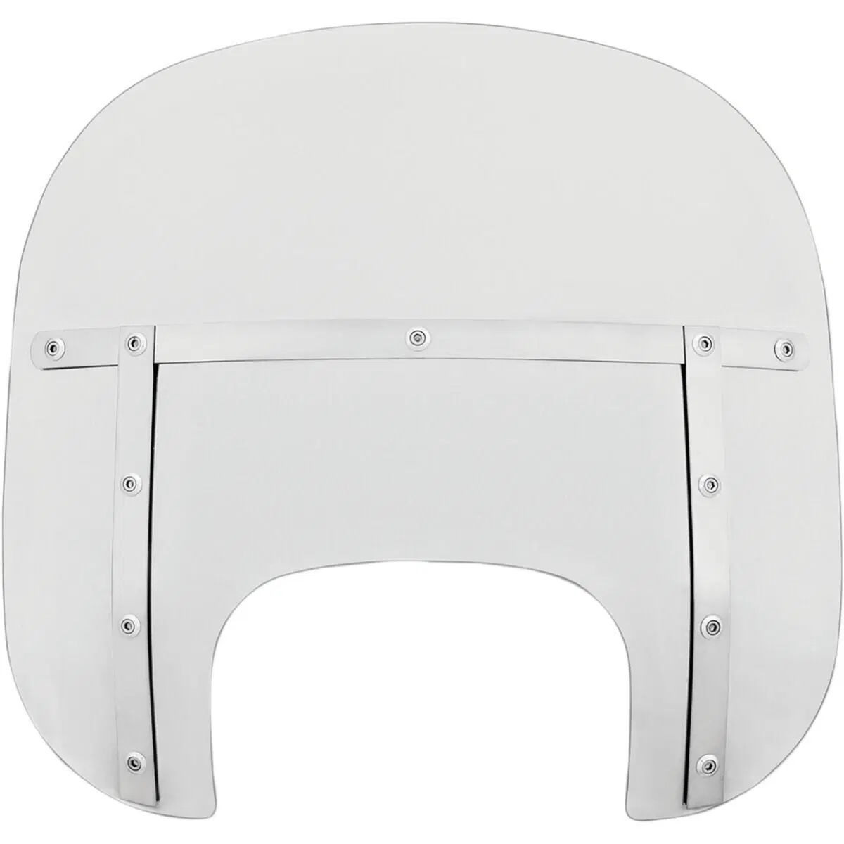 Parabrezza Memphis Fats alto 33 cm trasparente per 