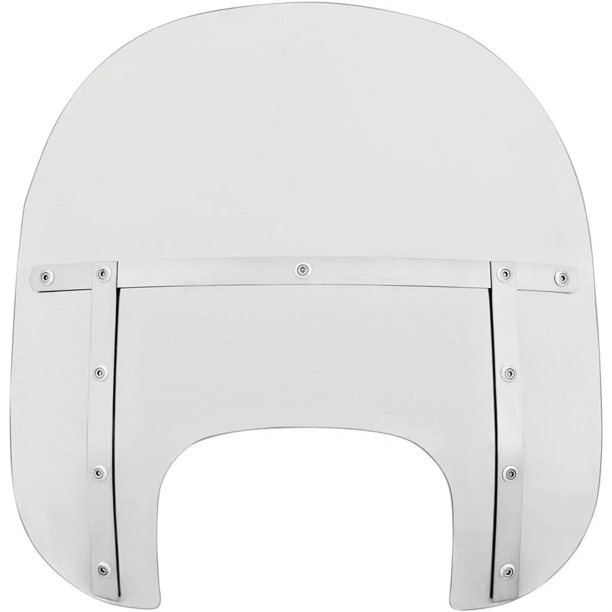 Parabrezza Memphis Fats alto 38 cm trasparente per 