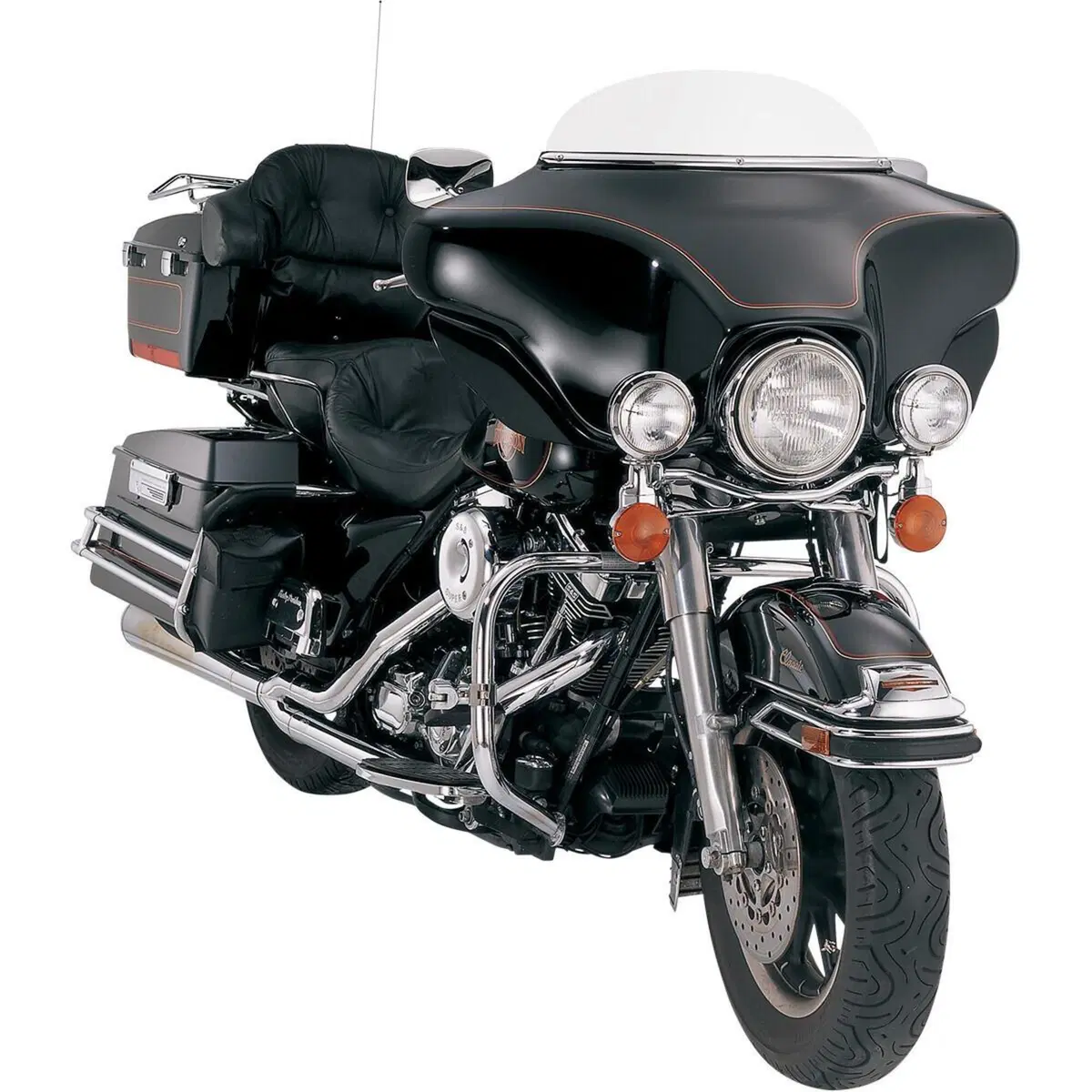 Parabrezza Memphis Bagger alto 12 cm solar per Tou 