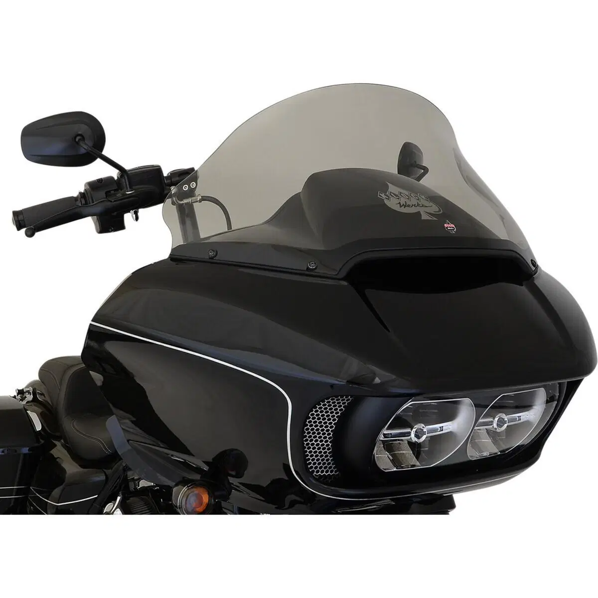 Parabrezza Klock Werks Pro-Touring Flare fumè alto