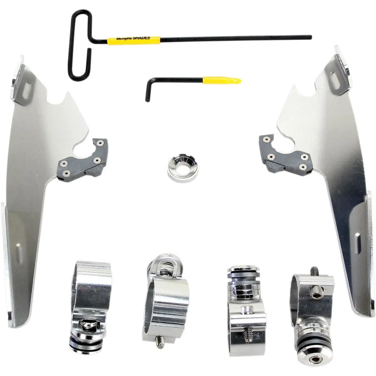 kit sgancio rapido cromato per Batwing Memphis Sha 