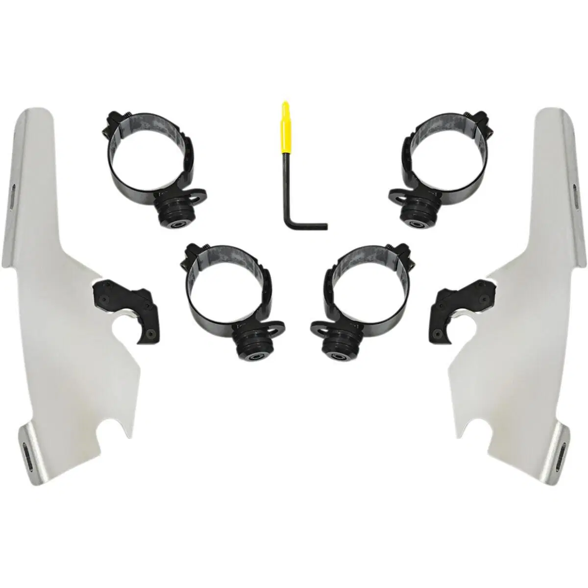 kit sgancio rapido cromato per Batwing Memphis Sha 