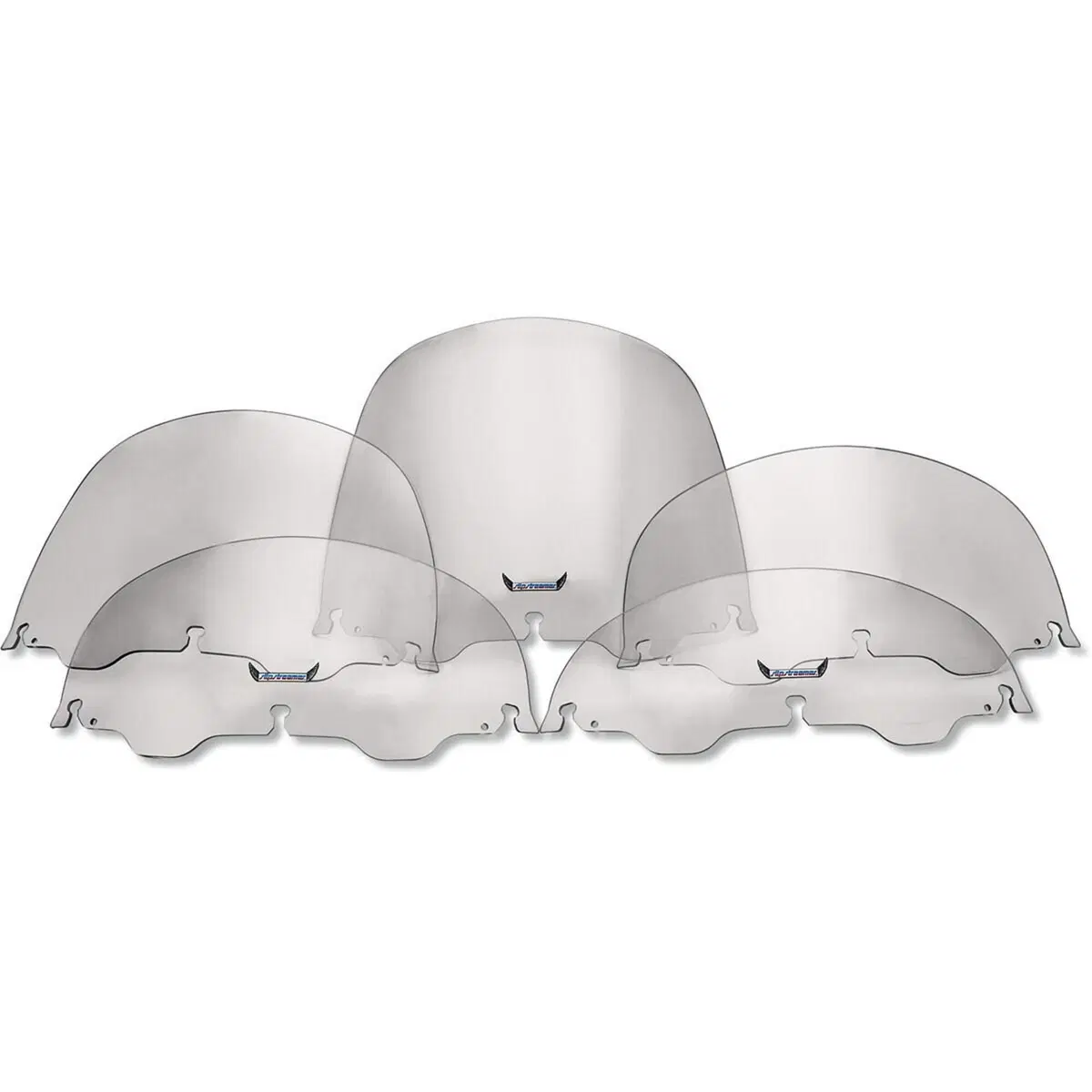 Parabrezza Slip Streamer alto 33 cm trasparente Pe 