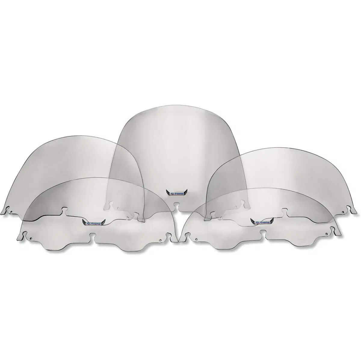 Parabrezza Slip Streamer alto 25 cm trasparente Pe 