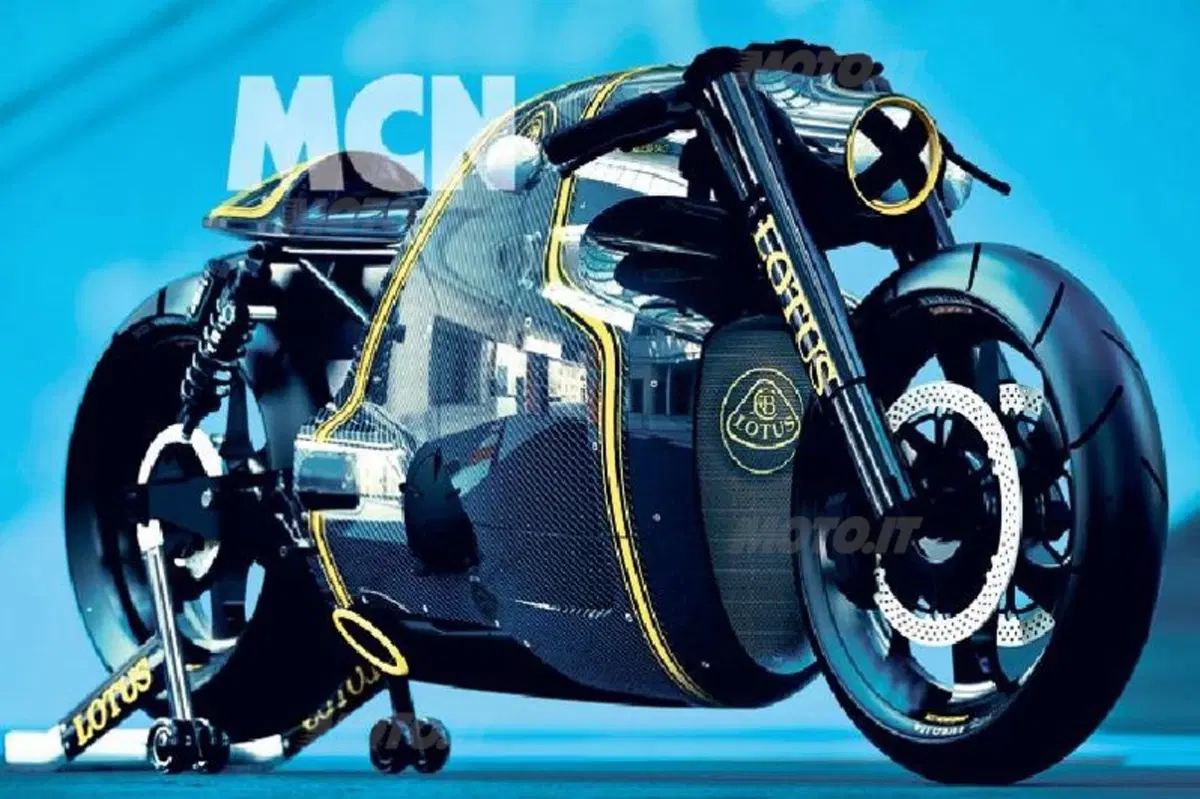 Lotus C-01, eccola: direttamente dal futuro