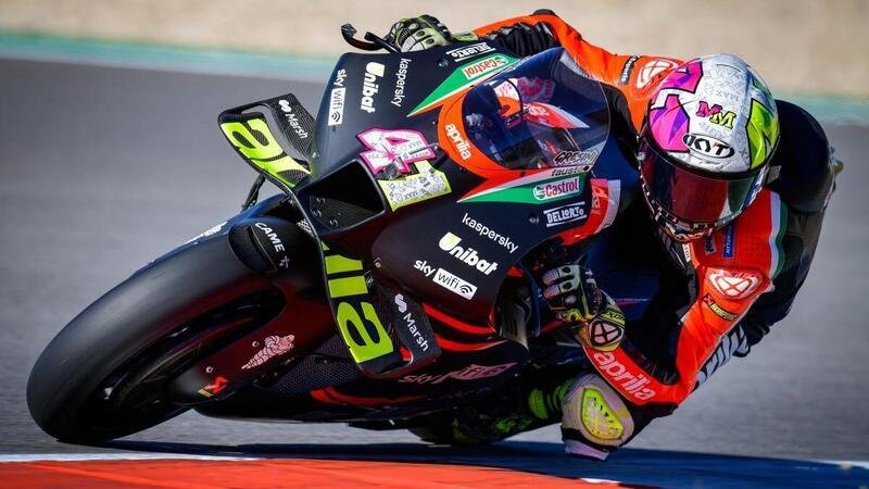 MotoGP 2021. Il GP di Valencia. Aleix Espargaro primo nelle FP3