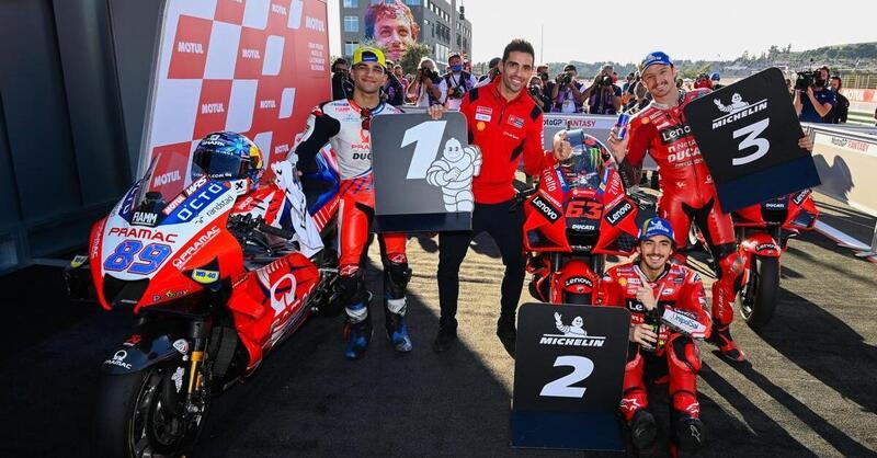 MotoGP 2021. Il GP di Valencia. Martin, Pecco e Miller: le parole dei primi tre piloti in griglia