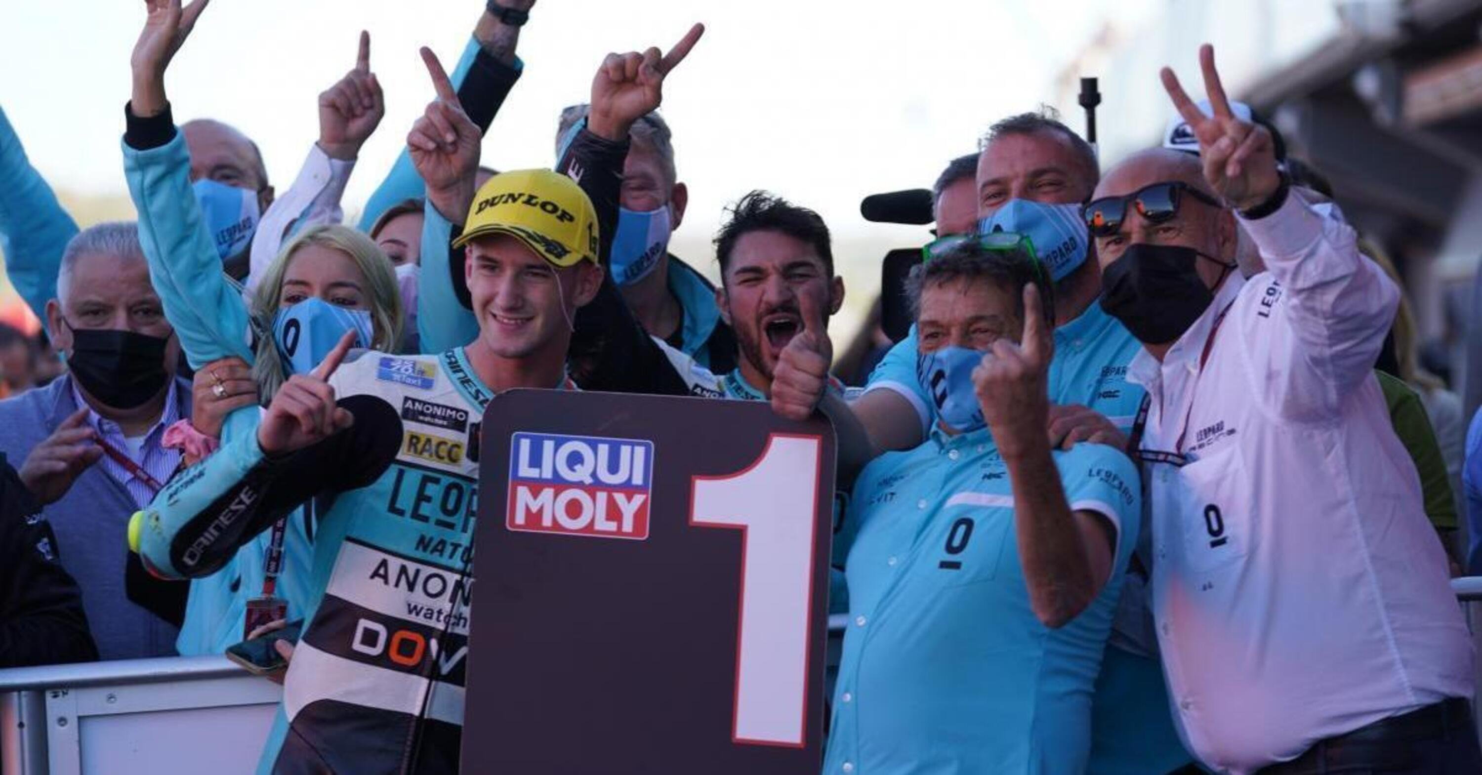 MotoGP 2021. Il GP di Valencia. Remy Gardner &egrave; campione Moto2, Xavier Artigas vince in Moto3 e Foggia stende Acosta