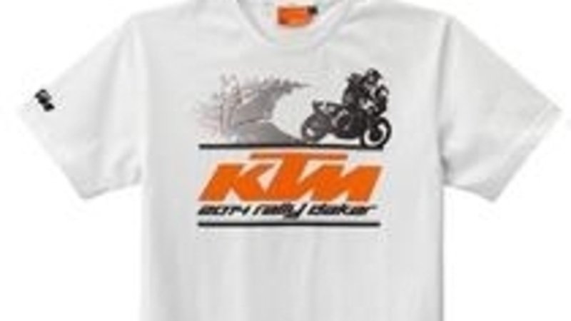 KTM Powerweare Flash Colection: la t-shirt della Dakar