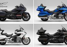 Honda GL1800 Gold Wing MY2022: nuove colorazioni