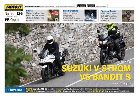 Magazine n° 136, scarica e leggi il meglio di Moto.it