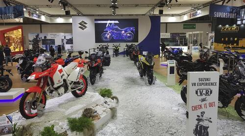 Suzuki a EICMA con la gamma 2022 e una novità inedita