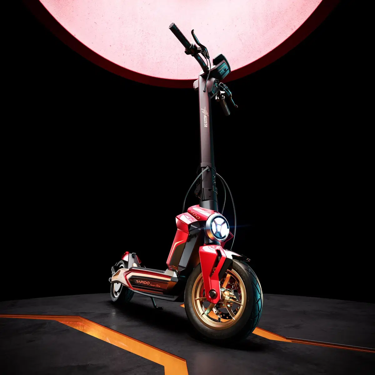 MV Agusta "Rapido" il monopattino elettrico di Schiranna