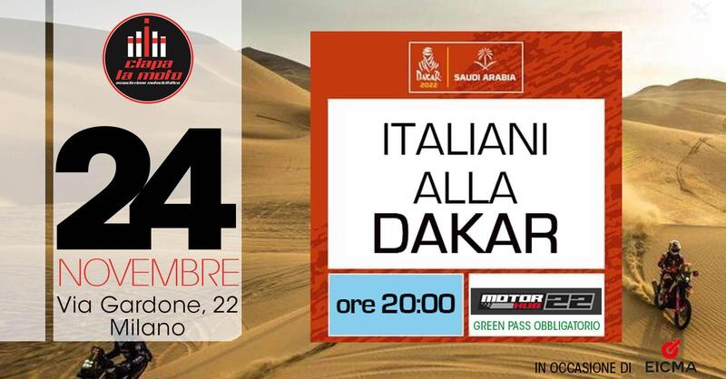 Italiani alla Dakar 2022: mercoled&igrave; 24 da Ciapa la Moto