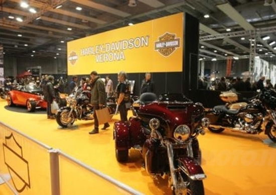 Motor Bike Expo 2014. Harley-Davidson con tutta la gamma moto e l'abbigliamento