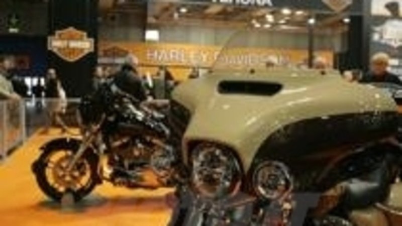 Motor Bike Expo 2014. Harley-Davidson con tutta la gamma moto e l&#039;abbigliamento